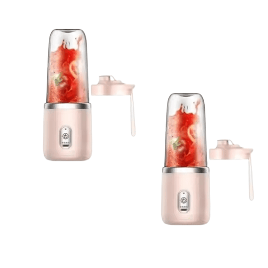 Bærbar Juicer Mikser Rosa 2x